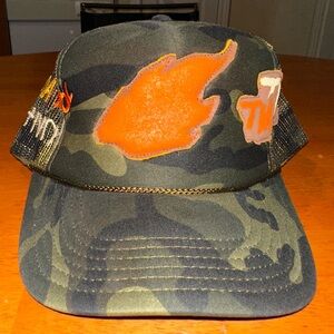 HYDE PARK You Are Not Invited Flame Camo Limited Edition Rare Hat